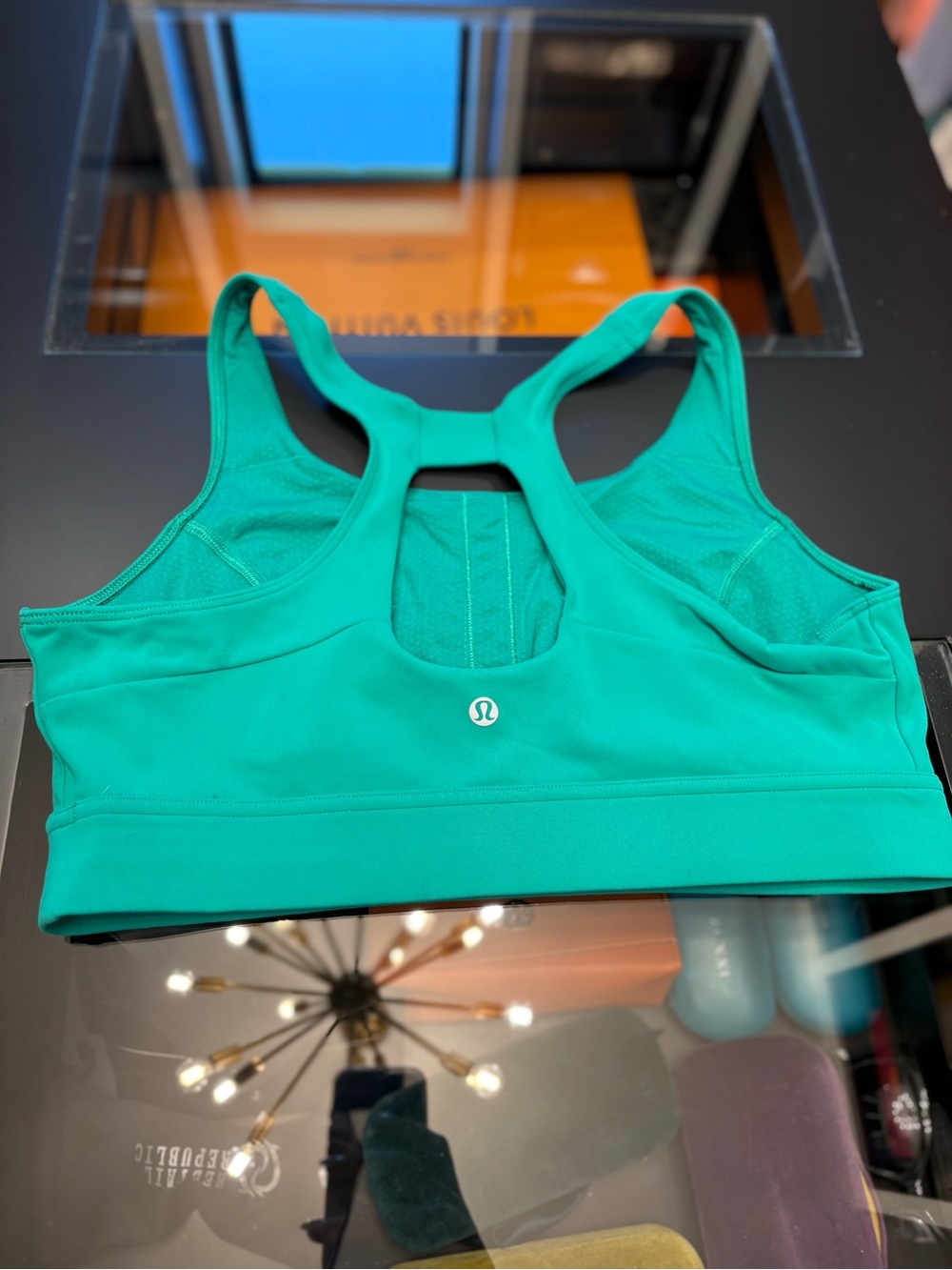 Women’s High Support Everlux Sports Bra in Kelly Green - Picture 3 of 6